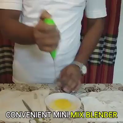 Mini electric coffee blender (36676) -BaristaBlend 3-in-1 Rechargeable Frother, Mixer &amp; Hand Blende